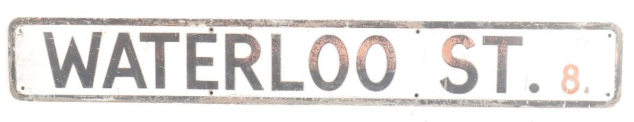 WATERLOO STREET 8 - ORIGINAL LONDON ROAD SIGN