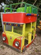 MID CENTURY JUVENILE FAIRGROUND CAROUSEL RIDE BUS