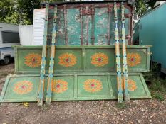 LARGE 20 FOOT VINTAGE FAIRGROUND / FUNFAIR SHOOTING RANGE