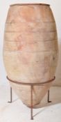 LARGE 20TH CENTURY TERRACOTTA OLIVE JAR