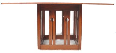 CHARLES RENNIE MACKINTOSH - ARTS AND CRAFTS TEAK DINING TABLE