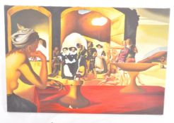 AFTER SALVADOR DALI - SLAVE MARKET WITH THE DISAPPEARING BUST OF VOLTAIRE