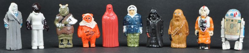 STAR WARS - SET OF VINTAGE PENCIL TOPPERS