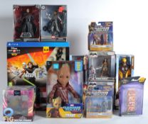 ACTION FIGURES - COLLECTION OF ASSORTED - STAR WARS, MARVEL ETC