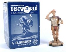 TERRY PRATCHETT'S DISCWORD - CLARECRAFT - BOXED FIGURINE