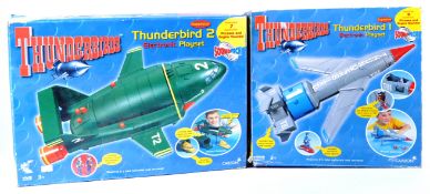 TWO VINTAGE VIVID IMAGINATIONS THUNDERBIRDS PLAYSETS