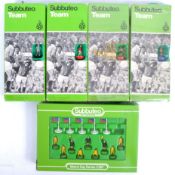 COLLECTION OF VINTAGE SUBBUTEO TABLETOP FOOTBALL TEAMS