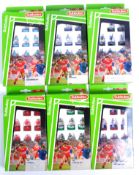 COLLECTION OF VINTAGE SUBBUTEO TABLE TOP FOOTBALL TEAM SETS