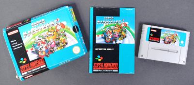 GAMING - SUPER MARIO KART - SNES NINTENDO GAME CARTRIDGE
