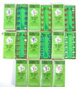 COLLECTION OF VINTAGE SUBBUTEO TABLE TOP FOOTBALL TEAM SETS