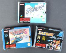 GAMING - COLLECTION OF SNES NINTENDO GAME CARTRIDGES