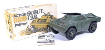 ACTION MAN - PALITOY - VINTAGE BOXED SCOUT CAR