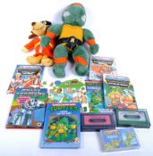 COLLECTION OF VINTAGE TMNT & OTHER RETRO TOYS