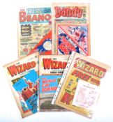 COMIC BOOKS - BEANO, WIZARD & DANDY - ALL WITH FREE GIFTS