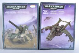 TWO VINTAGE GAMES WORKSHOP WARHAMMER 40K WARGAMING SETS