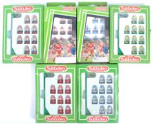 COLLECTION OF VINTAGE SUBBUTEO TABLE TOP FOOTBALL TEAM SETS
