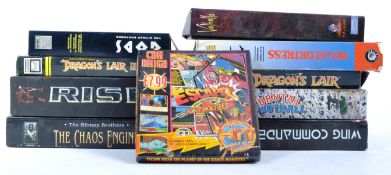 RETRO GAMING - COLLECTION OF BOXED COMMODORE AMIGA VIDEO GAMES