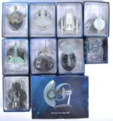STAR TREK - COLLECTION OF X10 EAGLE MOSS STAR TREK SHIPS