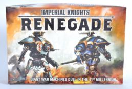 GAMES WORKSHOP WARHAMMER IMPERIAL KNIGHTS RENEGADE SET