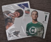 TWO LIFE SIZE ' STAR CUT OUTS ' CARDBOARD TV & FILM FIGURES