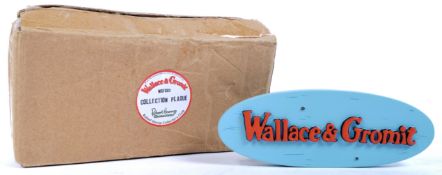 WALLACE & GROMIT - ROBERT HARROP - COLLECTION PLAQUE