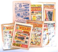 COMIC BOOKS - THE WIZARD (1950S) - SET OF ISSUES WITH FREE GIFTS