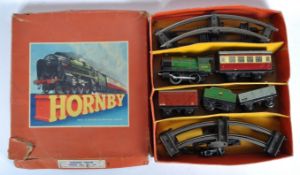 VINTAGE HORNBY DUBLO O GAUGE CLOCKWORK MODEL RAILWAY