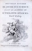 NOUVELLE MANIERE DE JOUER AUX ECHECS - PHILIPPE STAMMA - 1777