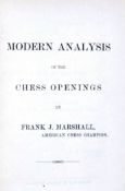 CHESS OPENINGS SIGNED BY FRANK J MARSHALL