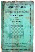 AU CERCLE DES ECHECS - L KIESERITZKY - 1846