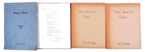 COLLECTION OF LIMITED EDITION CHESS BOOKS