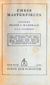 CHESS MASTERPIECES SIGNED EDITION FRANK J MARSHALL