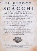 II GIUOCO DEGLI SACCHI SALVIO ALLESSANDRO
