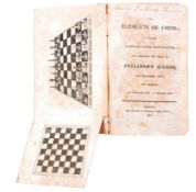 THE ELEMENTS OF CHESS - 1805