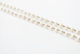 9CT GOLD & CULTURED PEARL NECKLACE