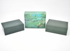 TWO VINTAGE ROLEX WATCH BOXES