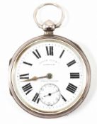 VICTORIAN HALLMARKED SILVER POCKET WATCH
