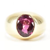 VINTAGE GOLD & GARNET RING