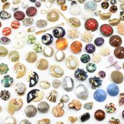 COLLECTION OF VINTAGE CLIP ON EARRINGS