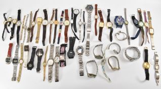 LARGE COLLECTION OF VINTAGE WATCHES