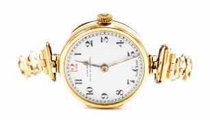 ANTIQUE 9CT GOLD WRIST WATCH
