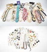 COLLECTION OF COSTUME JEWELLERY