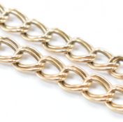 HALLMARKED DOUBLE LINK CHAIN BRACELET