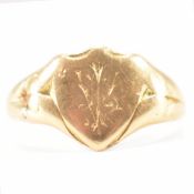 HALLMARKED 18CT GOLD SIGNET RING