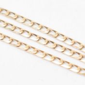 HALLMARKED 9CT GOLD CURB LINK BRACELET
