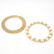 TWO VINTAGE NECKLACES - NAPIER & MONET