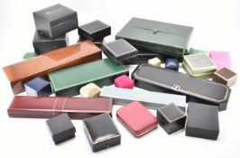 COLLECTION OF 20TH CENTURY JEWELLERY BOXES