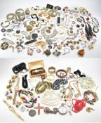 COLLECTION OF COSTUME JEWELLERY