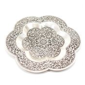 20TH CENTURY PERSIAN ISLAMIC SILVER DISH