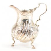 VICTORIAN HALLMARKED SILVER CREAM JUG